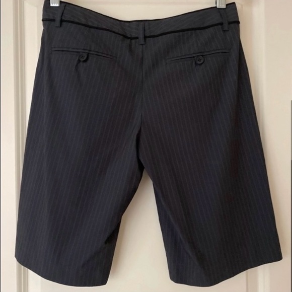 Theory Pinstripe Shorts - Picture 3 of 5